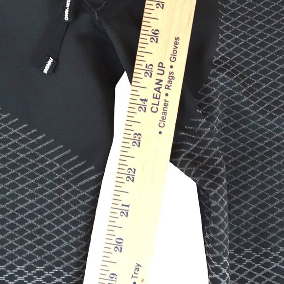 Nike Zonal Strength Running Tights Size M Black Gray Compression Training Pants - Picture 6 of 11